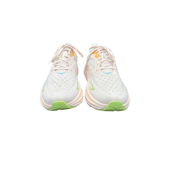 🤍 HOKA ONE ONE Clifton 9 Men’s 12B White Running Shoes – Max Cushion - Picture 3 of 8